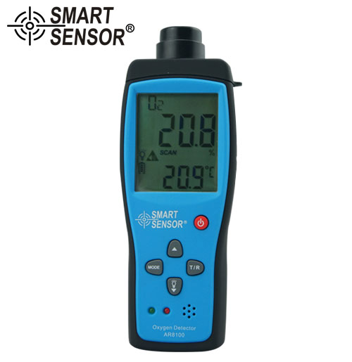 ?，?AR8100氧氣濃度檢測儀 O2氧氣測試儀 氧氣探測分析儀報警器